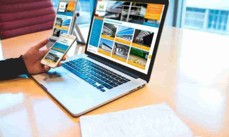 موقع Site 123 الكتروني تصميم مواقع 